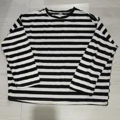 00s archive ボーダー ロングスリーブTシャツ ロンT y2kグランジ