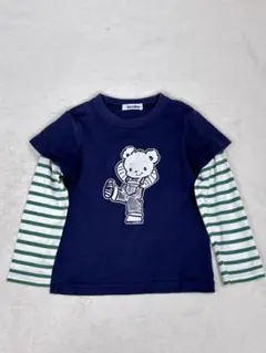 familiar ファミリア 長袖 ロンt ファミちゃん トップス