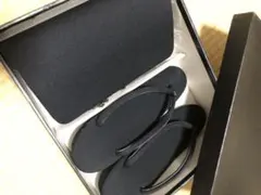 ブラック草履とクラッチバッグセット