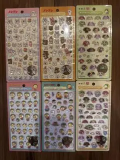 ボンボンドロップシール 6種セット ノンタン コジコジ お茶犬