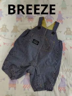 ブリーズ サロペット ストライプ 双子 ベビー服