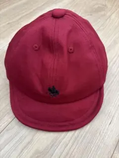 ※取引中※【POLO BCS 】刺繍キャップ　52センチ　赤