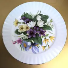 英国【Royal Stafford 】フラワープレートのサムネイル