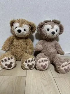 【セット】ダッフィ、シェリーメイ 2体+ダッフィコインケース