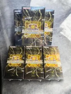 遊戯王　リミットオーバーコレクション　ヒーローズ BOX シュリンク付き　6点