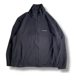 F1353　【即購入OK】　Columbia　フリースジャケット　L　ブラック