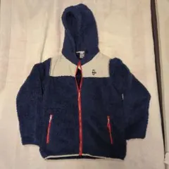 CHUMS エルモ　フリースジャケット パーカー　レディース　L ネイビー
