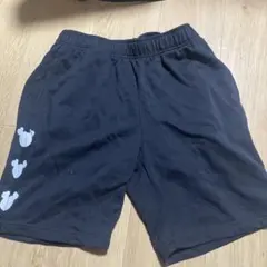 ハニーワークス　Honeyworks 限定品ロゴ付き ブラックショートパンツ