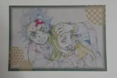 鬼滅の刃 ダイニング おすそ分けポストカード　炭治郎＆禰豆子