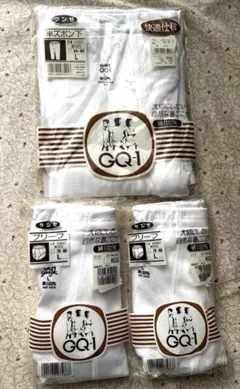 グンゼ メンズ　肌着　L ブリーフ　２枚／半ズボン下１枚　3点セット