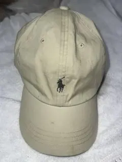 POLO RALPH LAUREN キッズ キャップ ベージュ ワンポイントのサムネイル