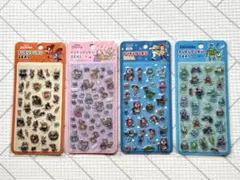 新品　ディズニー ぷくぷくシールセット　pukupuku seal