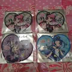 ビアードパパ　キミとアイドルプリキュア　コースター　キッス　キュンキュン　ハート