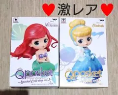 Qposket Special Coloring アリエル シンデレラ 2種類