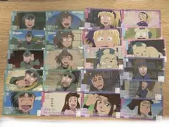 忍たま乱太郎　メモリーカットステッカー　まとめ売り　21枚