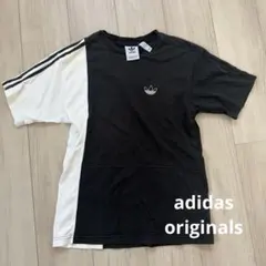 adidas originals パネルデザイン Tシャツ Mサイズ