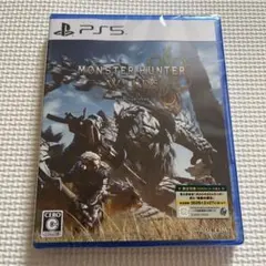 新品未開封　PS5　モンスターハンターワイルズ