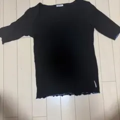 DENHAM デンハム カットソー ブラックのサムネイル