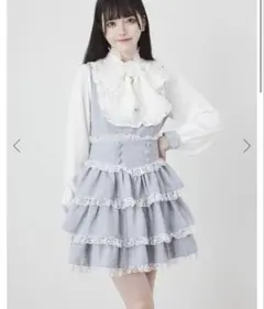 アンクルージュ　ワンピース 水色