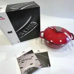 新品未使用✨️ STAUB WANABE チェリー16cm Ｓストウブ 両手鍋のサムネイル