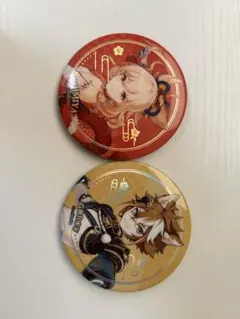 桃源暗鬼 矢颪碇 バニー 原作 缶バッジ メディコス ゴールド - メルカリ
