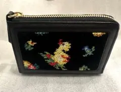 新品未使用　フェイラー　ハイジ　ミニ財布　カード入れ　黒　ブラック