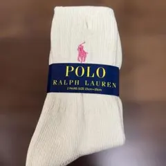 未使用！Polo Ralph Lauren ソックス 2足セット 23-25cm