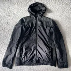 BreathMINtブレスミント　メンズ　豚革　ナイロン　リバーシブルパーカーL