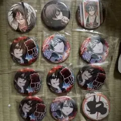 銀魂　キャラポップストア　キャラポ　輸攻墨守　和紙風缶バッジ　高杉晋助　21点 銀魂 キャラポップストア キャラポ 輸攻墨守 和紙風缶バッジ 高杉晋助