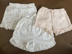 ショートパンツ3点セット