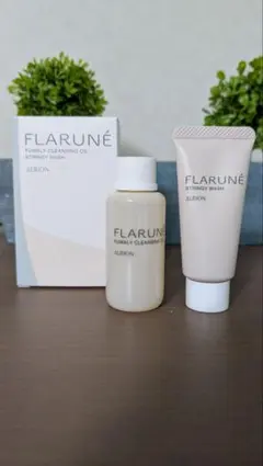 FLARUNE フワリークレンジングオイル・ストリンギーウォッシュ ミニ