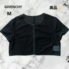【美品】GIVENCHY ジバンシー 半袖 ボレロ レース ブラック Mのサムネイル