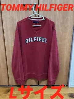 ⭐️大人気⭐️トミーヒルフィガー スウェット トレーナー 赤