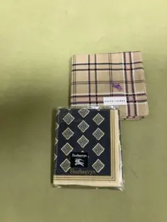 Ralph Lauren Burberrys ハンカチ 2枚セットのサムネイル