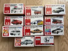 トミカ10台&イベントモデル1台セット