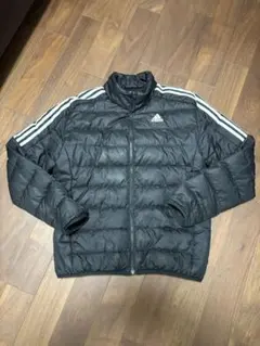 adidas ブラック ダウンジャケット　アディダス　XO