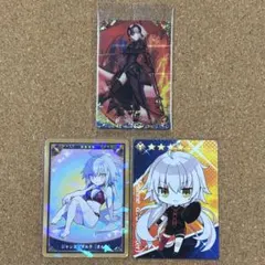 FGO ジャンヌオルタ TYPE-MOONフェア 特典カード レア＆ノーマル