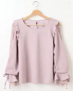 INGNI 袖割れレーストップス