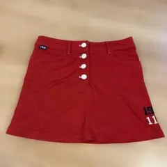 FILA ゴルフ用レッドスカート