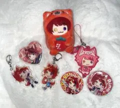 すとぷり 莉犬くん まとめ売り ぬいぐるみ アクキー 缶バッジ
