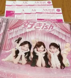 AKB48 好きish 初回限定盤 Type A 特典券6枚付き