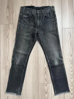 UNUSED デニムパンツ ブラック 2