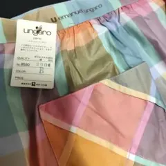 emanuel ungaro チェック柄 腰巻きエプロン 新品未使用