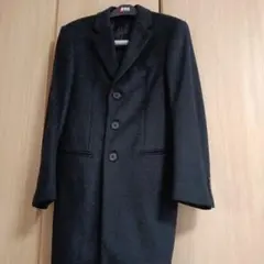 【超美品】EMPORIO ARMANI T LINE チェスターコート 黒 44