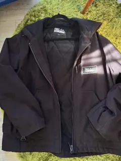 FIRST DOWN ブラック ジャケット フード付き