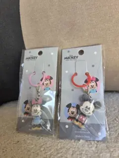 Disney ミッキー＆ミニー フロッキーめじるし 2個セット
