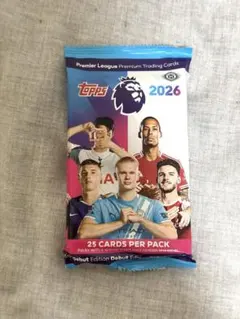 Topps premier league Hobby 未開封パック　1/4