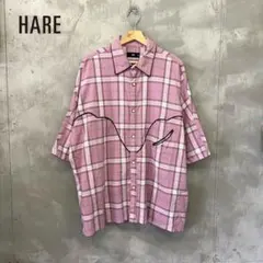 HARE オーバーサイズ ドルマン シャツ 半袖 ハレ