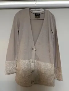 Cynthia Rowley ベージュカーディガン サイズ2のサムネイル