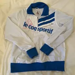 le coq sportif ルコック　ゴルフ　パーカー　 S 白　青